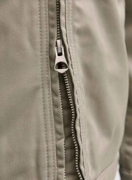 Chaqueta Jack and Jones Norrebro beige para niño