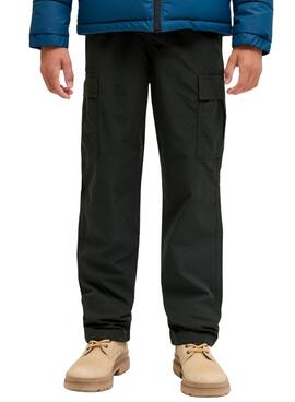 Pantalón Jack and Jones Kane negro para niño