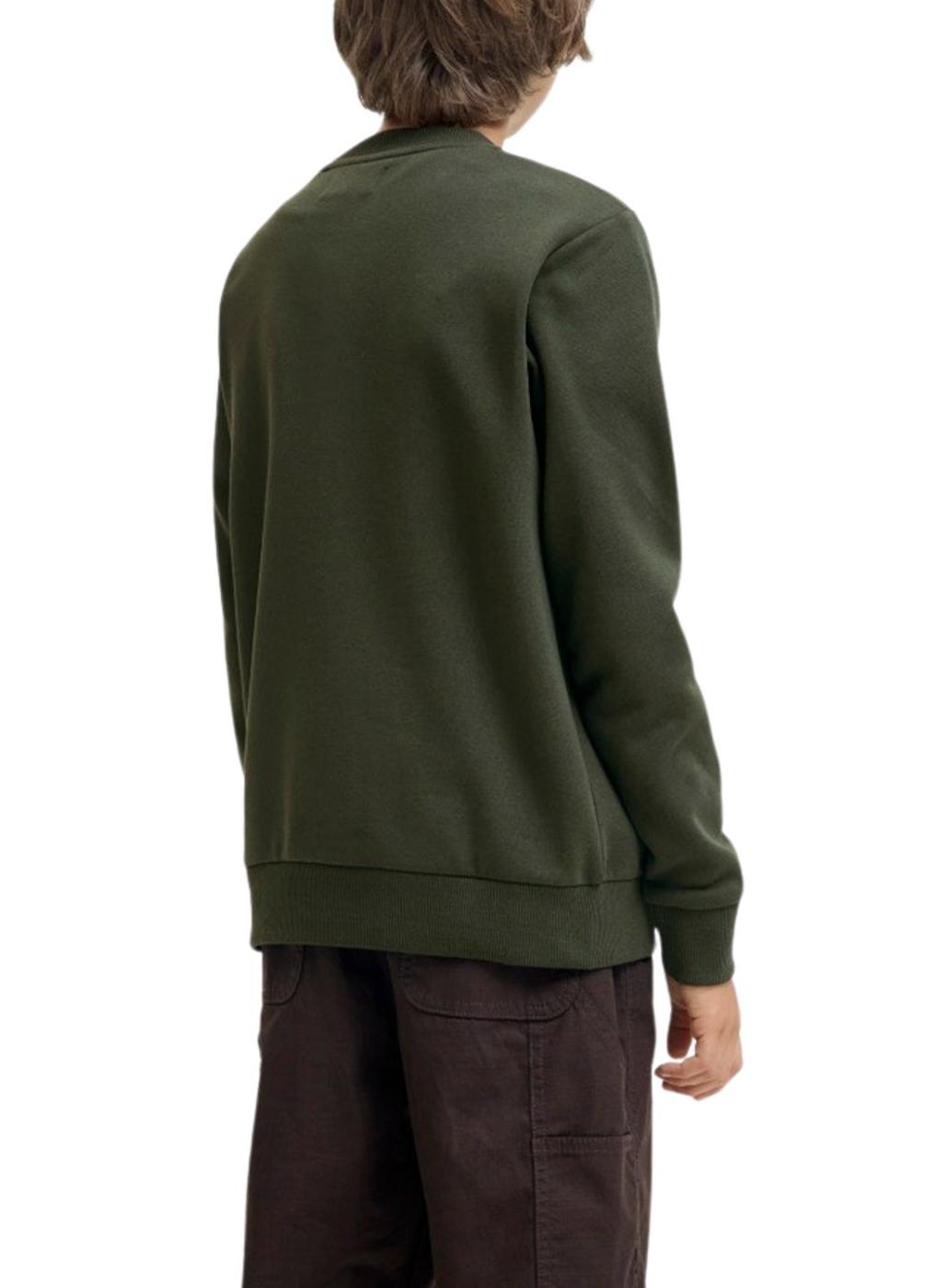 Sudadera Jack and Jones Jin verde para niño