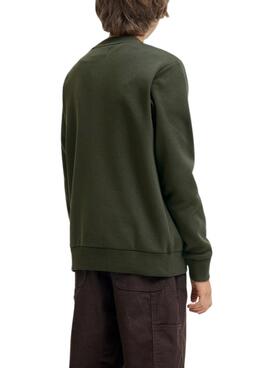 Sudadera Jack and Jones Jin verde para niño