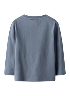 Camiseta Name It Rolf azul para niño