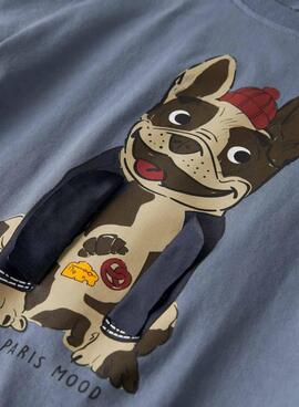 Camiseta Name It Rolf azul para niño