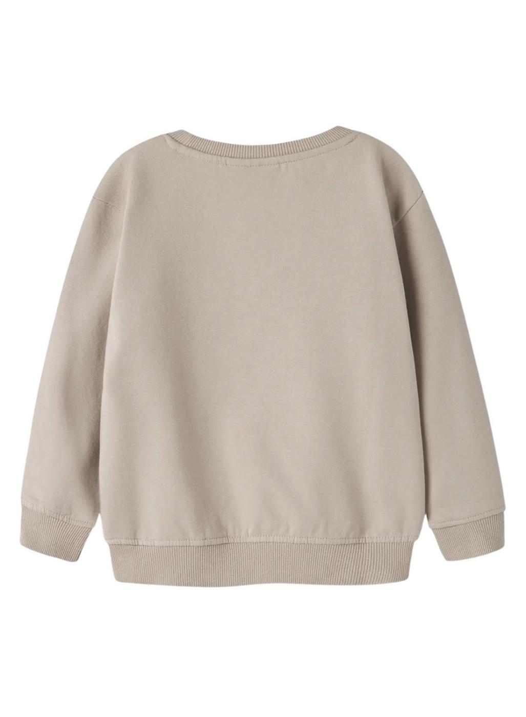 Sudadera Name It Riguna beige para niño