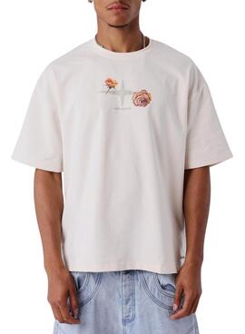 Camiseta Project x Paris Roses beige para hombre