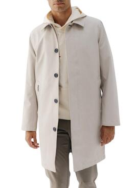 Gabardina El Pulpo ultraligera Vostok beige para hombre