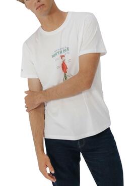 Camiseta El Pulpo North Pole Outfit blanco para hombre