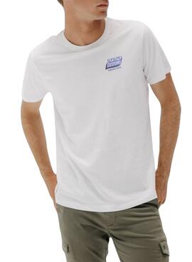 Camiseta  El Pulpo Customs blanco para hombre