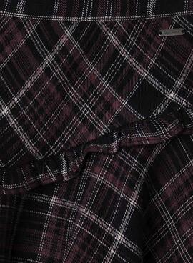 Falda Pepe Jeans Diane azul marino y rosa para niña