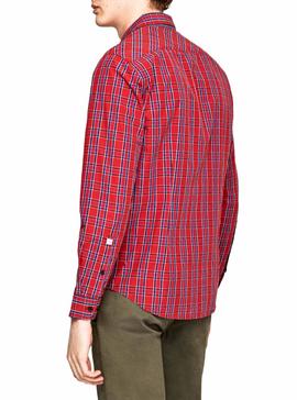 Camisa Pepe Jeans Earnest Rojo Hombre