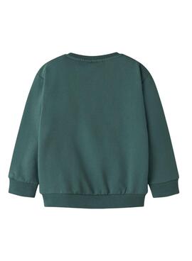 Sudadera Name It Saxo verde para niño