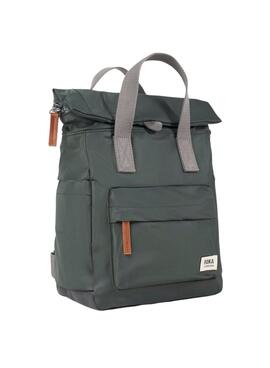Mochila Roka Canfield small verde oscuro para mujer y hombre