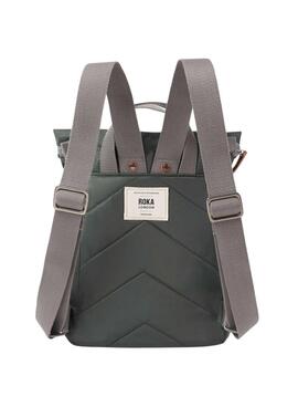Mochila Roka Canfield small verde oscuro para mujer y hombre