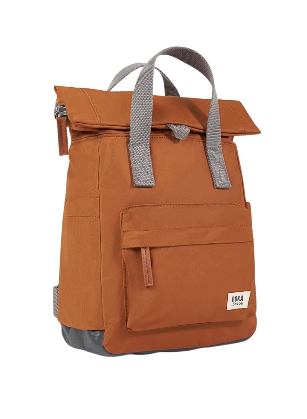 Mochila Roka Canfield small camel para mujer y hombre