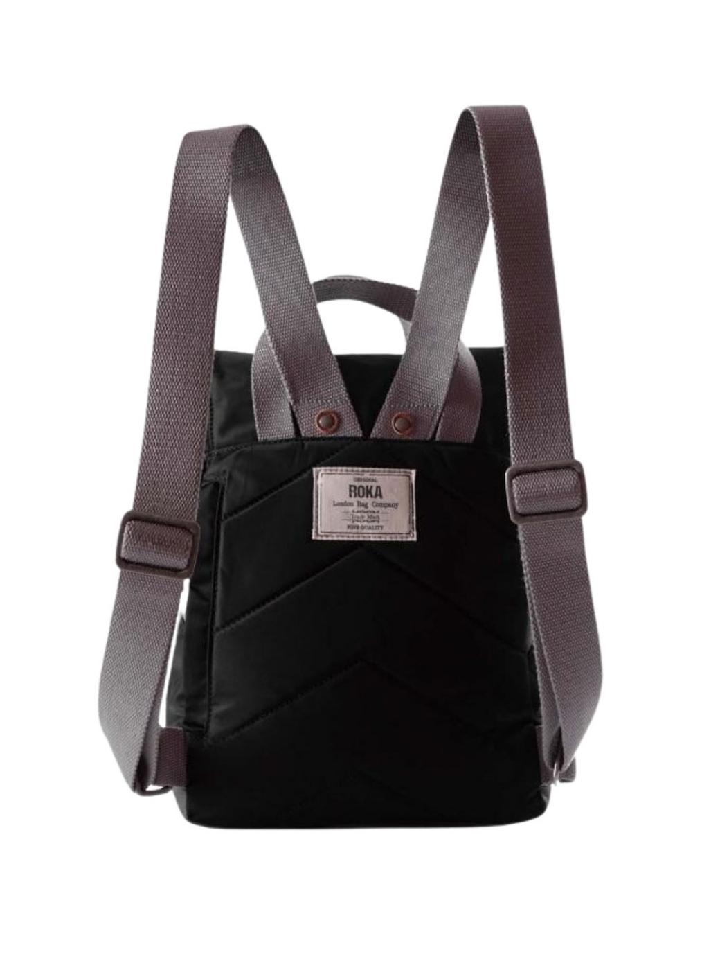 Mochila Roka Canfield small negro para mujer y hombre