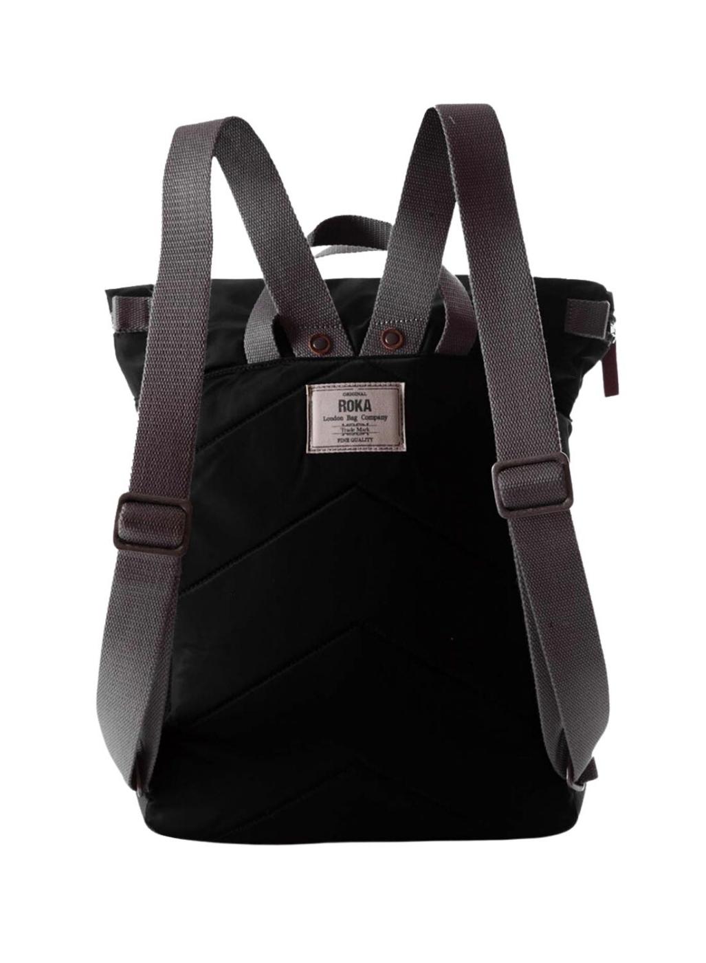 Mochila Roka Canfield medium negro para mujer y hombre