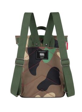 Mochila Roka Canfield small camuflaje vintage para mujer y hombre