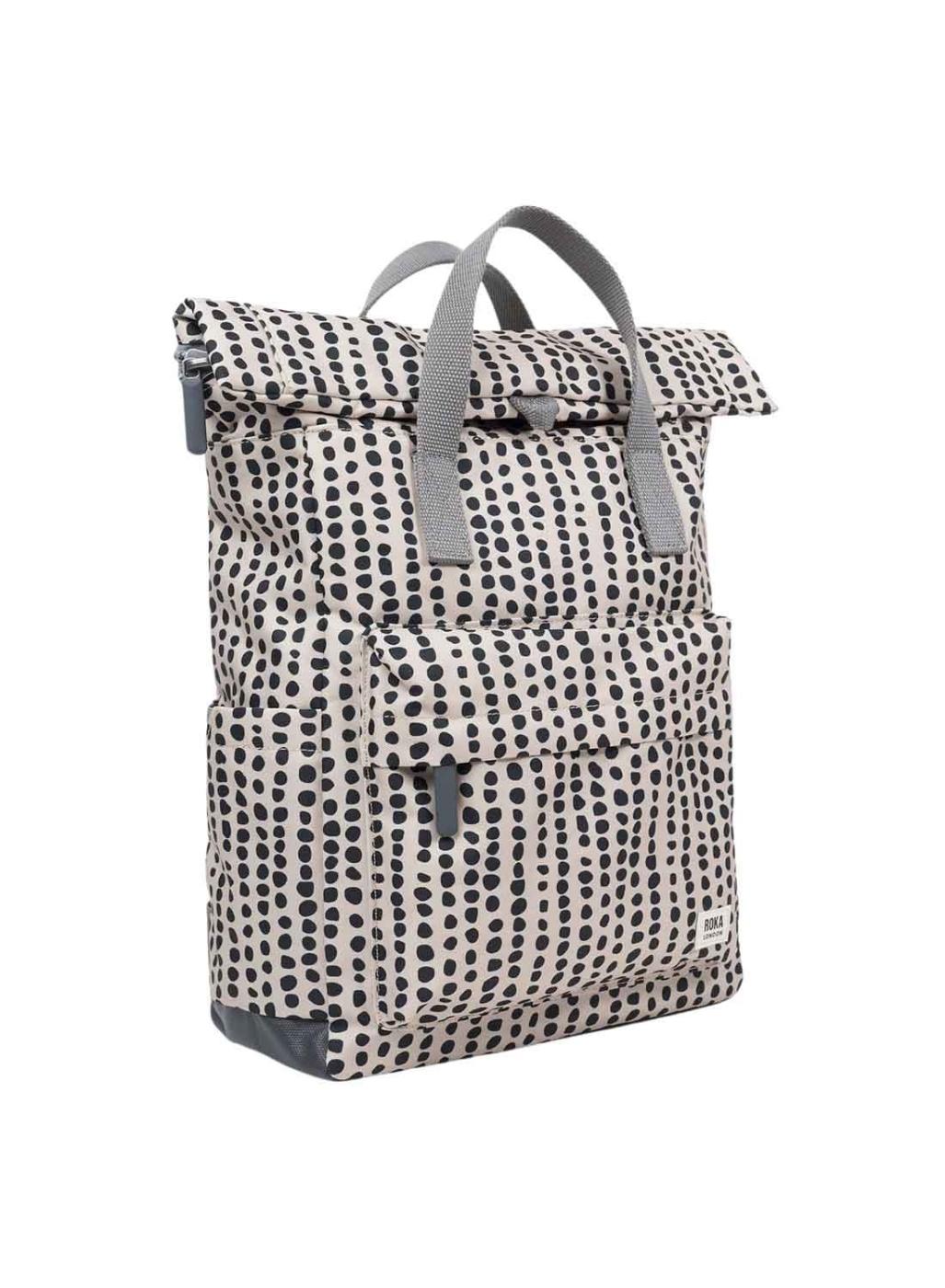 Mochila Roka Canfield small lunares para mujer y hombre