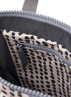 Mochila Roka Canfield small lunares para mujer y hombre