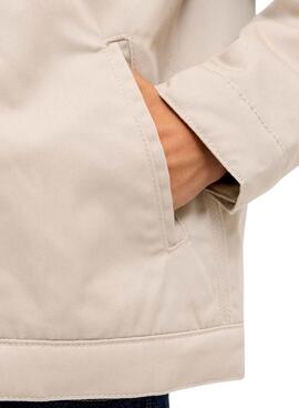 Chaqueta Jack and Jones Norrebro beige para niño