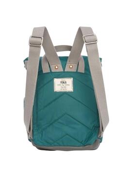 Mochila Roka Canfield small azul turquesa para mujer y hombre