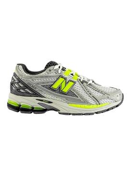 Zapatillas New Balance U1960 blanco, gris y verde para hombre