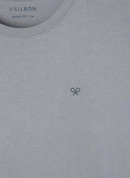 Camiseta Silbon pixel ëtnico gris para hombre