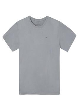 Camiseta Silbon pixel ëtnico gris para hombre