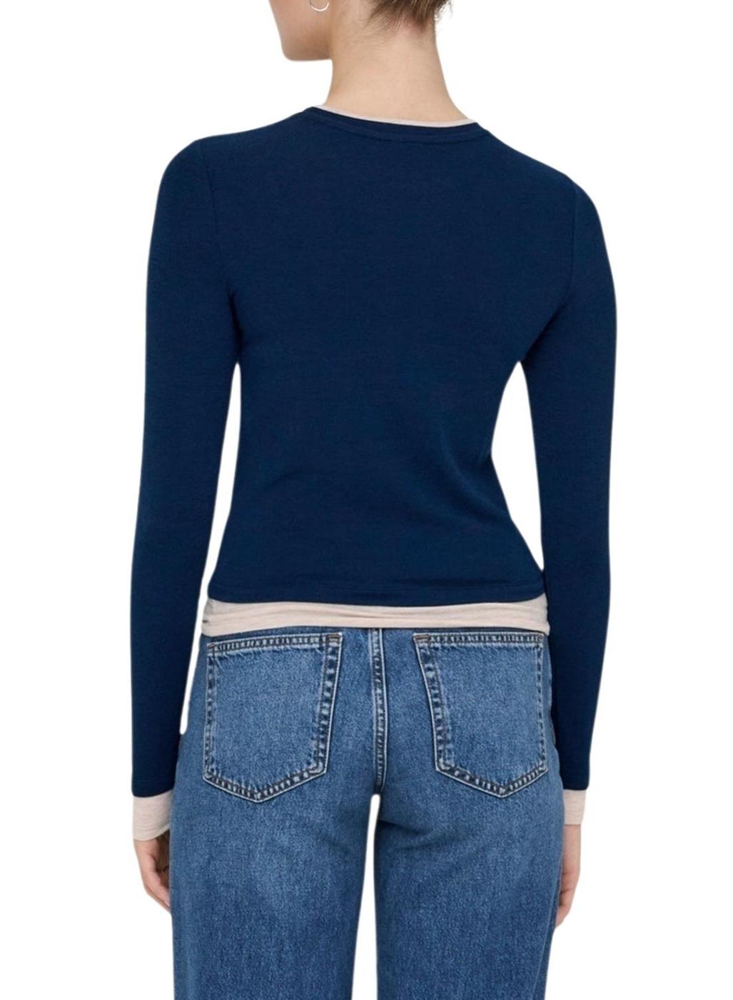 Camiseta Only Virro marino para mujer