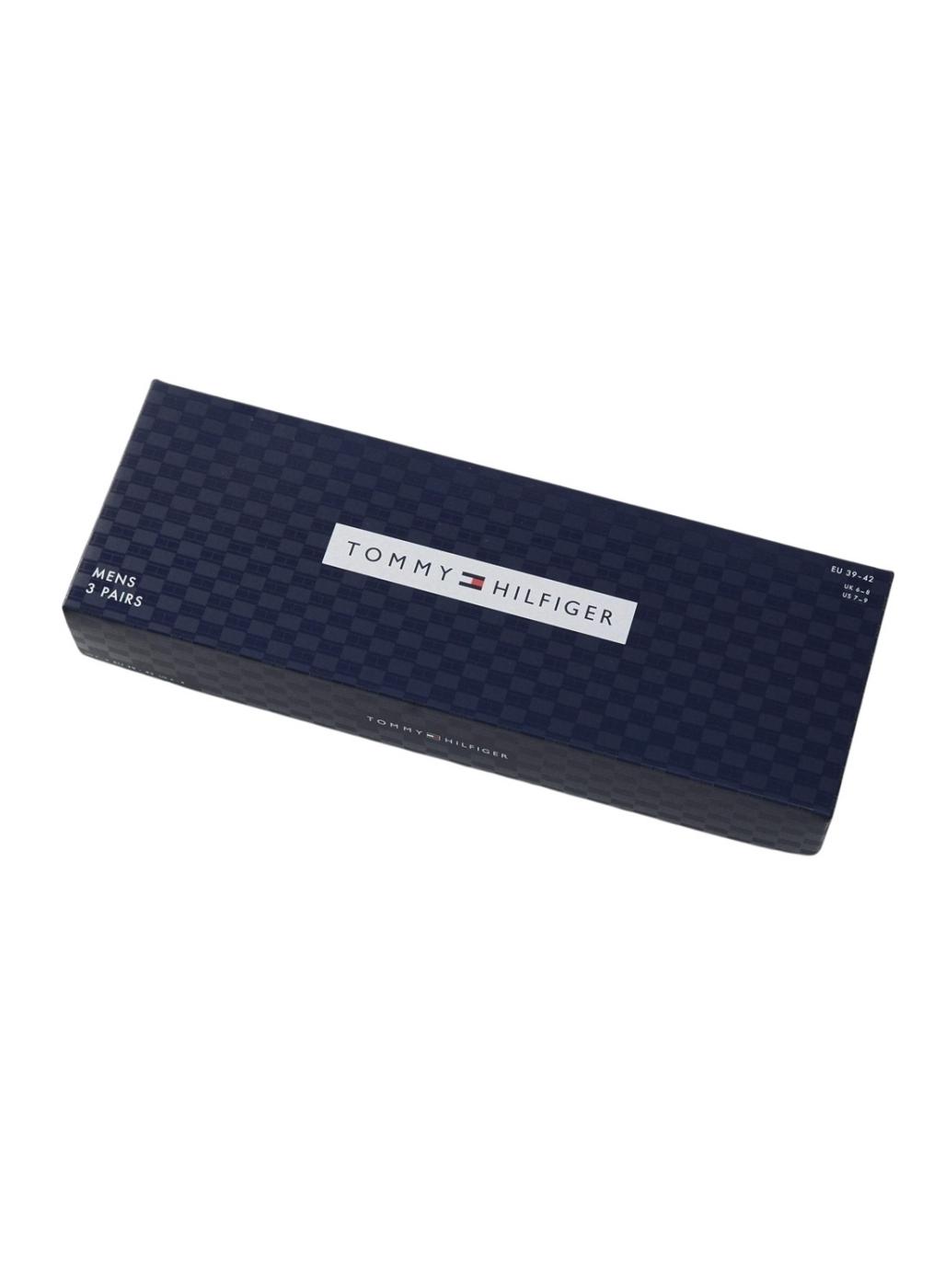 Pack 3 pares de calcetines Tommy Hilfiger Giftbox negro para hombre