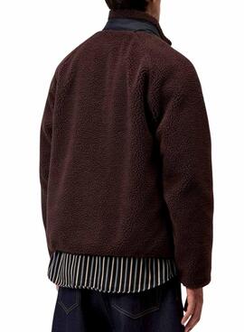 Chaqueta polar Carhartt Prentis marrón para hombre