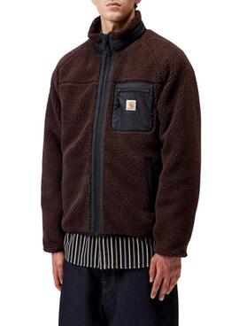 Chaqueta polar Carhartt Prentis marrón para hombre
