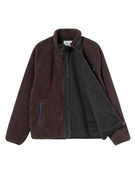 Chaqueta polar Carhartt Prentis marrón para hombre