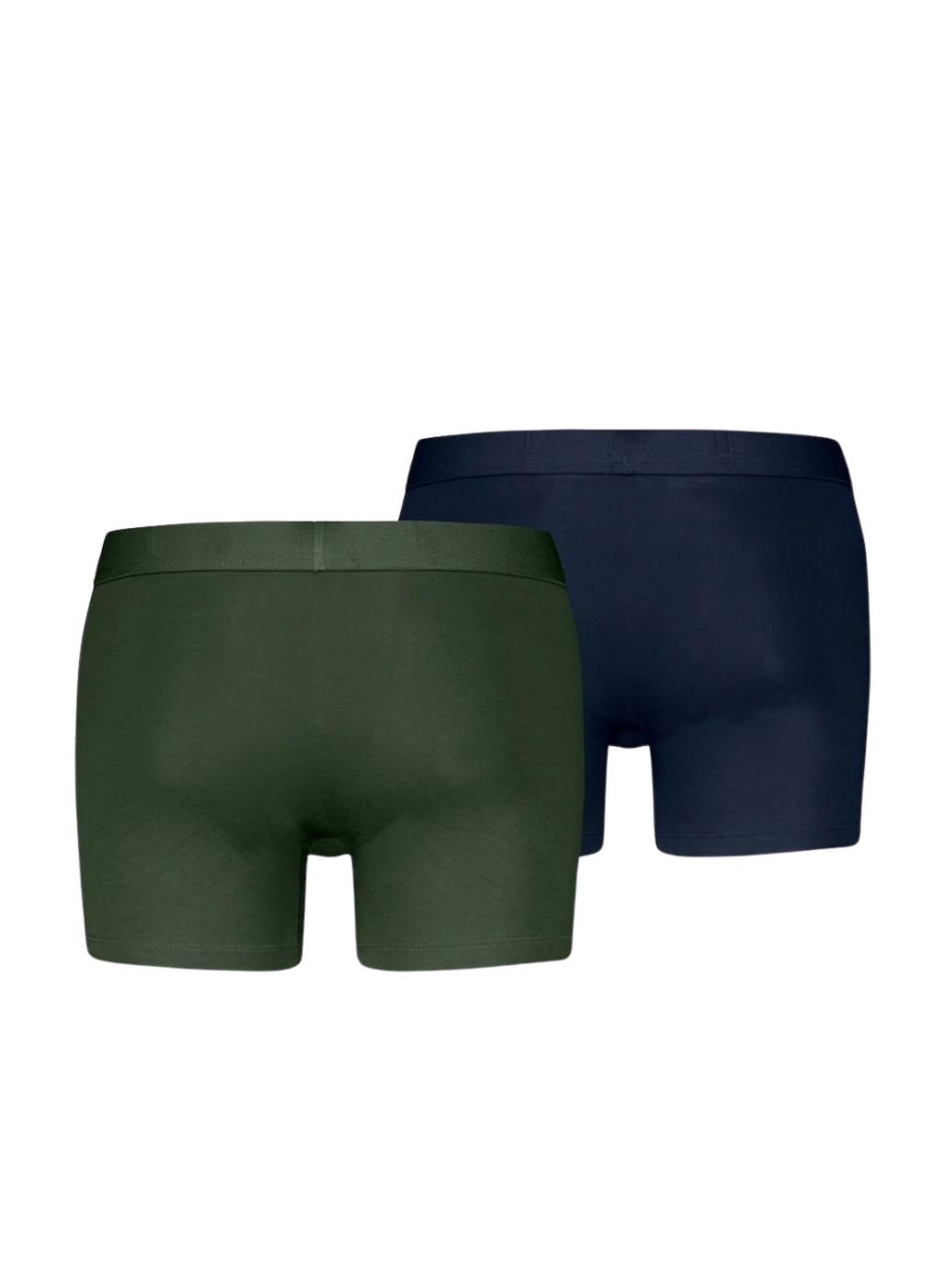 Pack 2 boxers Levis Basic verde y marino para hombre