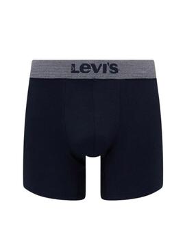 Pack 3 boxers Levis Giftbox Denim marino para hombre