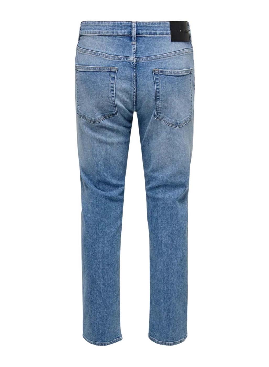 Pantalón vaquero Only and Sons Onsweft azul para hombre