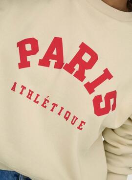 ONLSWEAT LIFE L/S CREW O SIZE STATE Birch PARIS