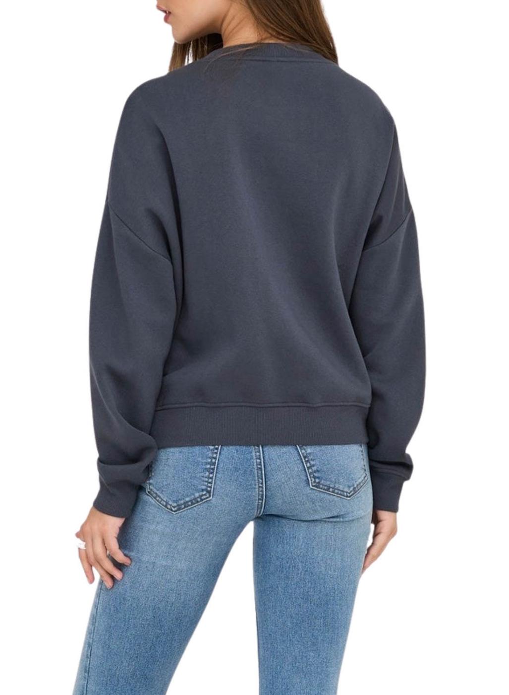 Sudadera Only Onlsweat Life marino para mujer