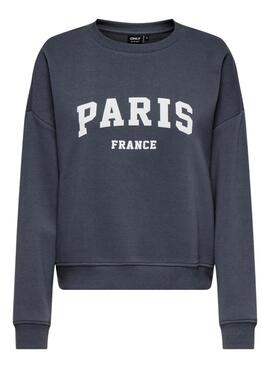 Sudadera Only Onlsweat Life marino para mujer