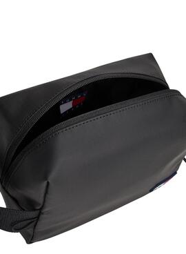 Neceser Tommy Jeans Daily Tech Ripstop negro para hombre