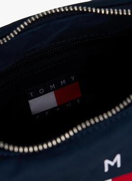 Bolso Tommy Jeans Archive Shoulder marino para mujer