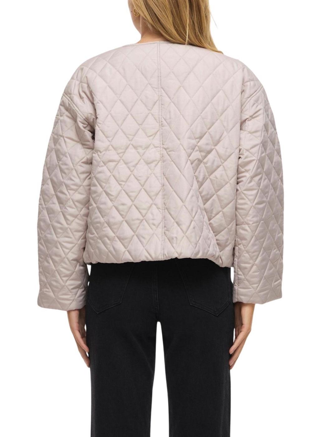 Chaqueta acolchada Vitate beige para mujer