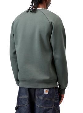 Sudadera Carhartt Chase verde para hombre