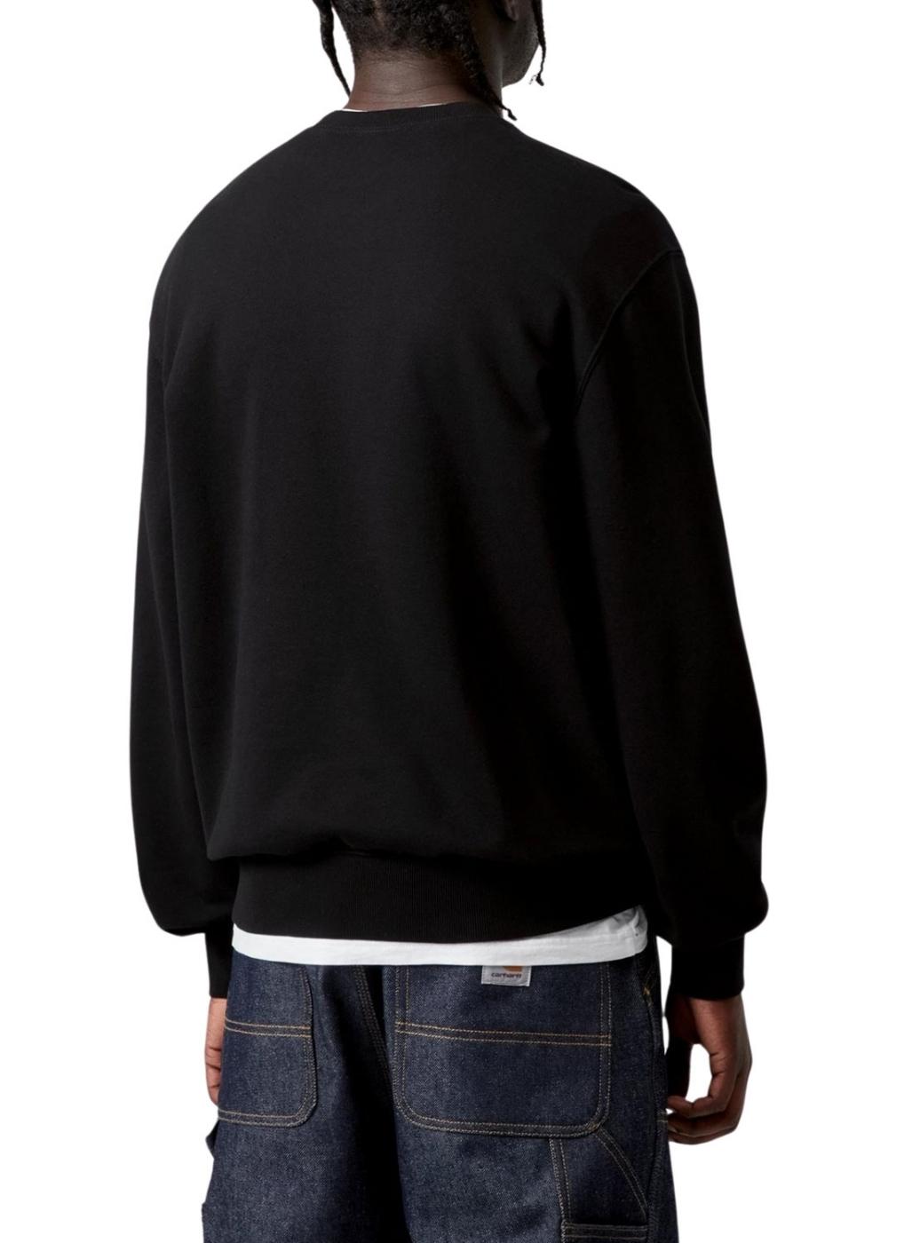 Sudadera Carhartt Clover negro para hombre