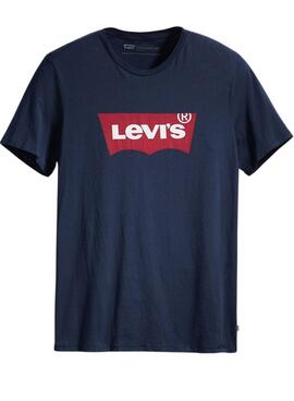 Camiseta Levis Graphic azul marino para hombre