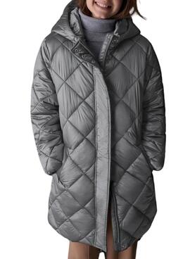 Chaquetón Mayoral Carbón gris para niña