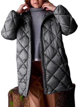 Chaquetón Mayoral Carbón gris para niña