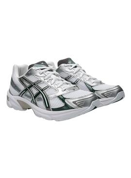 Zapatillas Asics Gel 1130 plateado y verde para mujer
