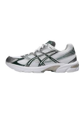 Zapatillas Asics Gel 1130 plateado y verde para mujer
