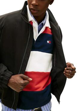 Cazadora Tommy Jeans Bomber negro para hombre