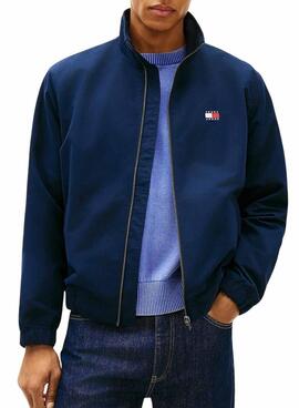 Cazadora Tommy Jeans Bomber azul marino para hombre